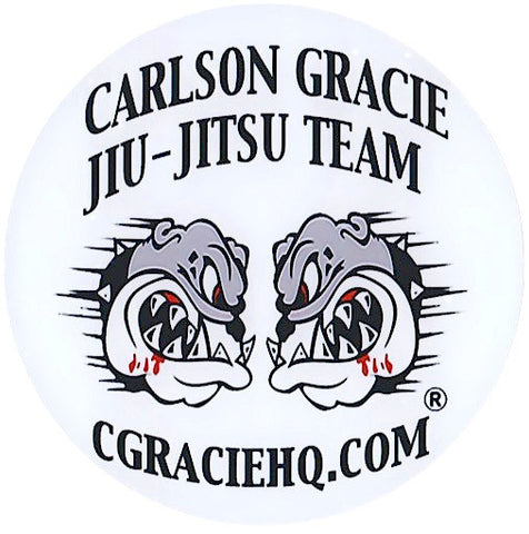 Carlson Gracie Jiu-Jitsu Team Sticker - 5" Round