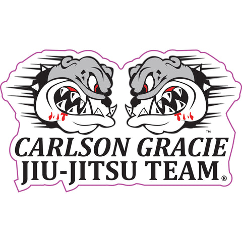 Carlson Gracie Jiu-Jitsu Team Classic Logo Vinyl Sticker